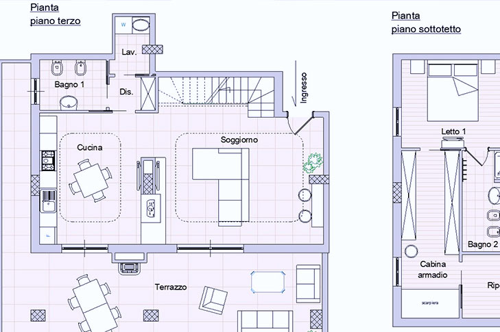 architetto attività commerciali Solofra